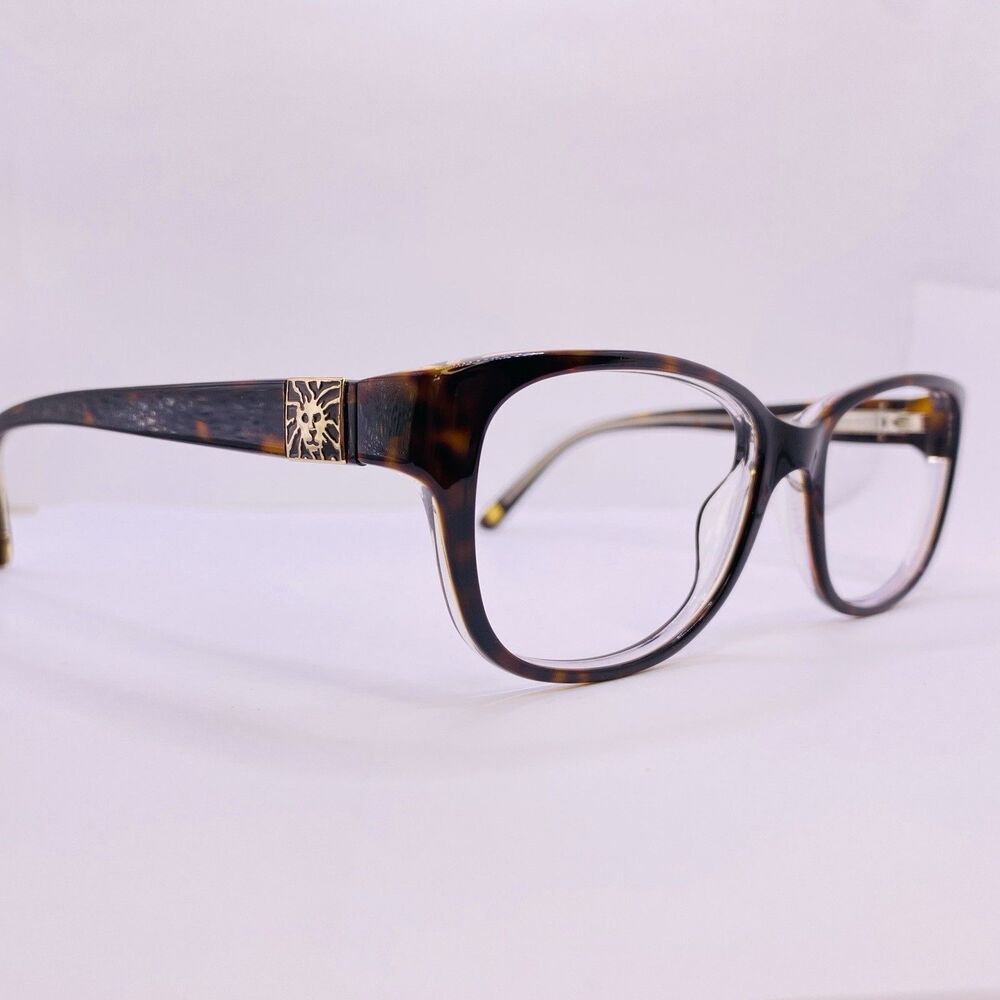 Anne Klein Eyeglasses Frames AK 5005 215 Tortoise Crystal 52 [] 17 135 Authentic